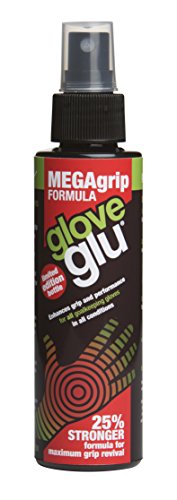 gloveglu 120 ml MEGAgrip Torwarthandschuh-Griffspray für getragene/Trainings-Torwarthandschuhe